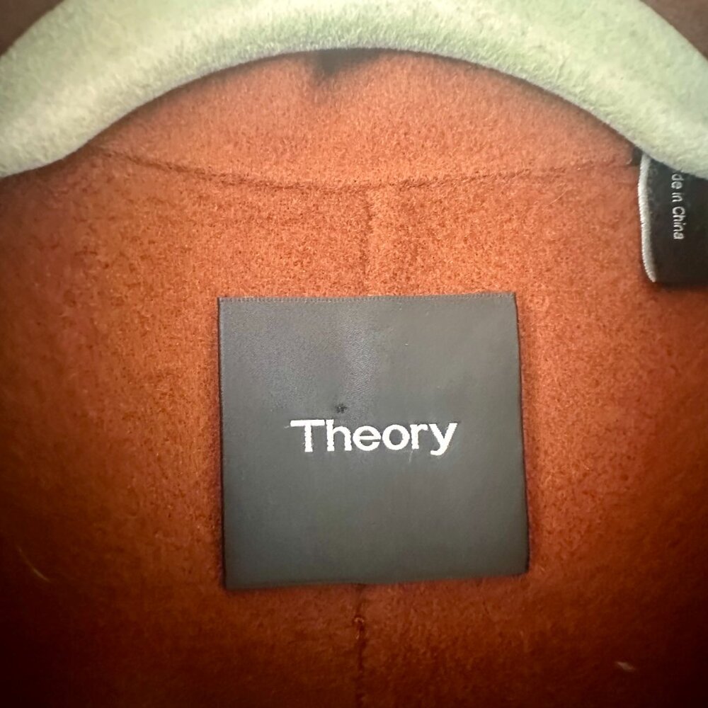 Theory Wool-Cashmere Robe Jacket - Picture 7 of 8